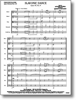 Slavonic Dance No.8 (Score and parts)