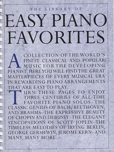 The Library of Easy Piano Favorites