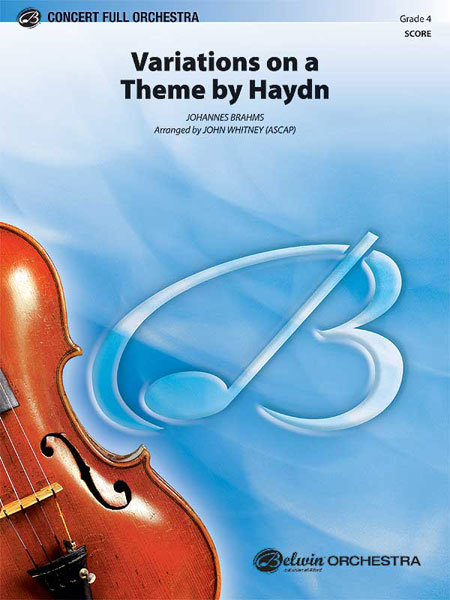 Variations on a theme by Haydn (Score and parts)