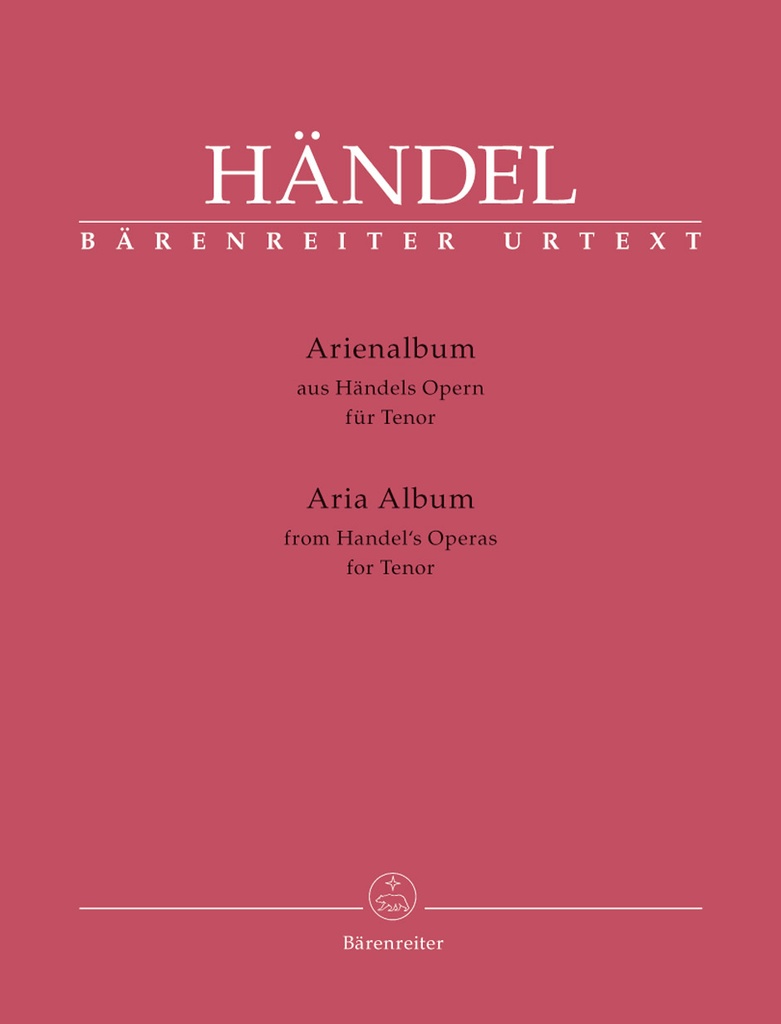 Aria Album from Händel's Operas for Tenor