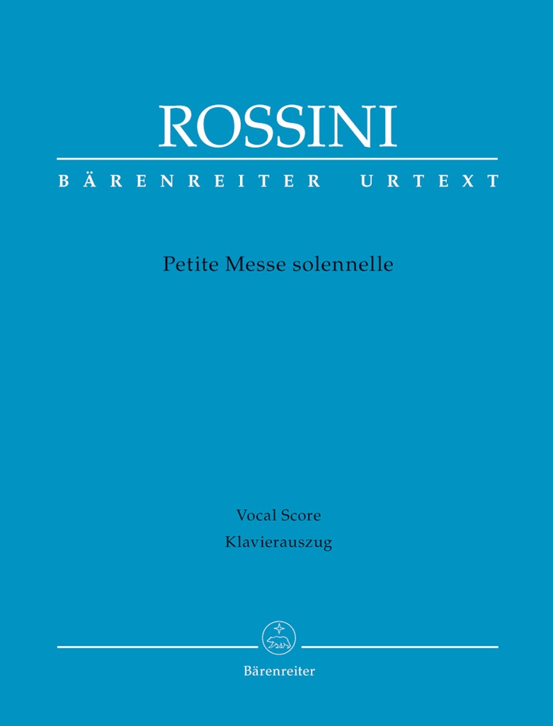 Petite Messe Solennelle (Vocal score)