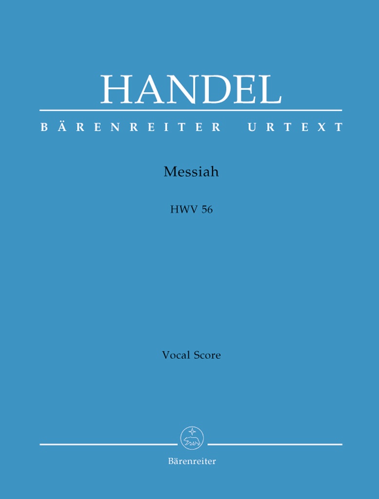 The Messiah, HWV.56   (Vocal score, english)