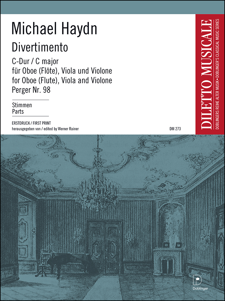 Divertimento C-Dur, P.98 (Set of parts)