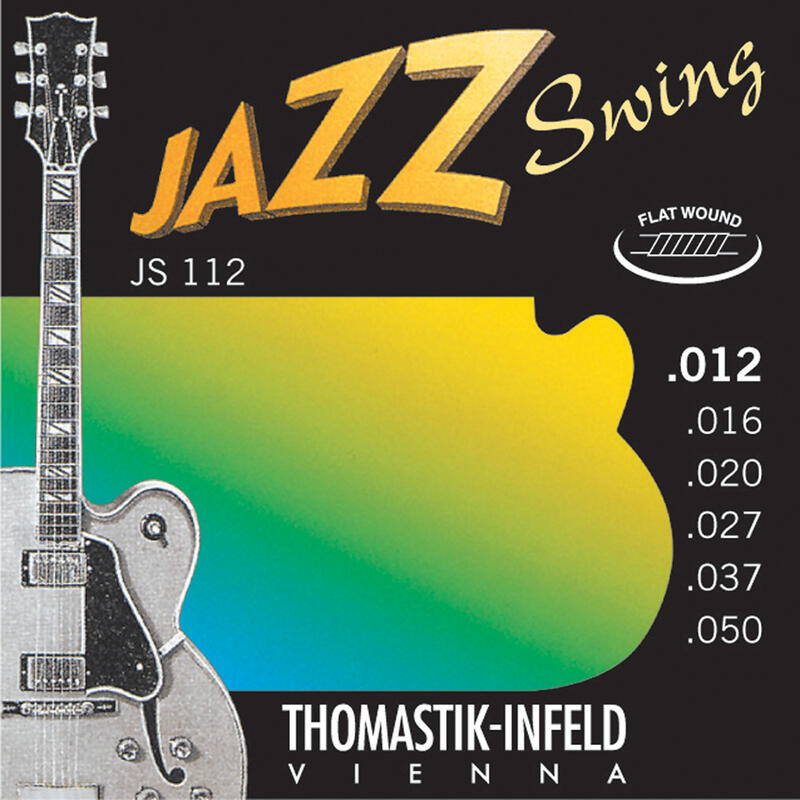 Snaren Jazz Swing Electrische Gitaar (Flatwound - set medium)