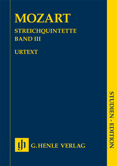 String Quintets - Vol.3 (Study score)