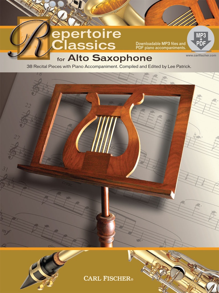 Repertoire classics for alto saxophone