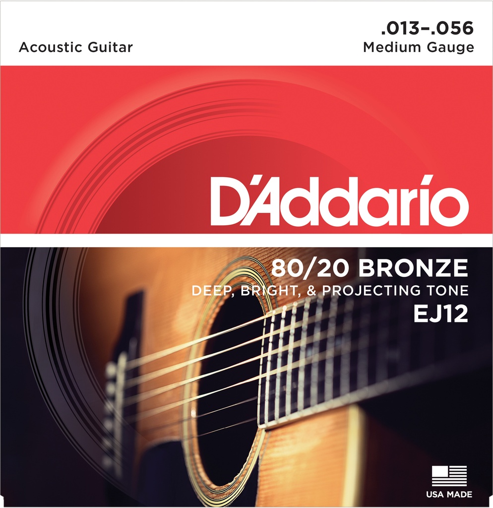 Snaren 80/20 Bronze Akoustische Gitaar (Set medium 13-56)