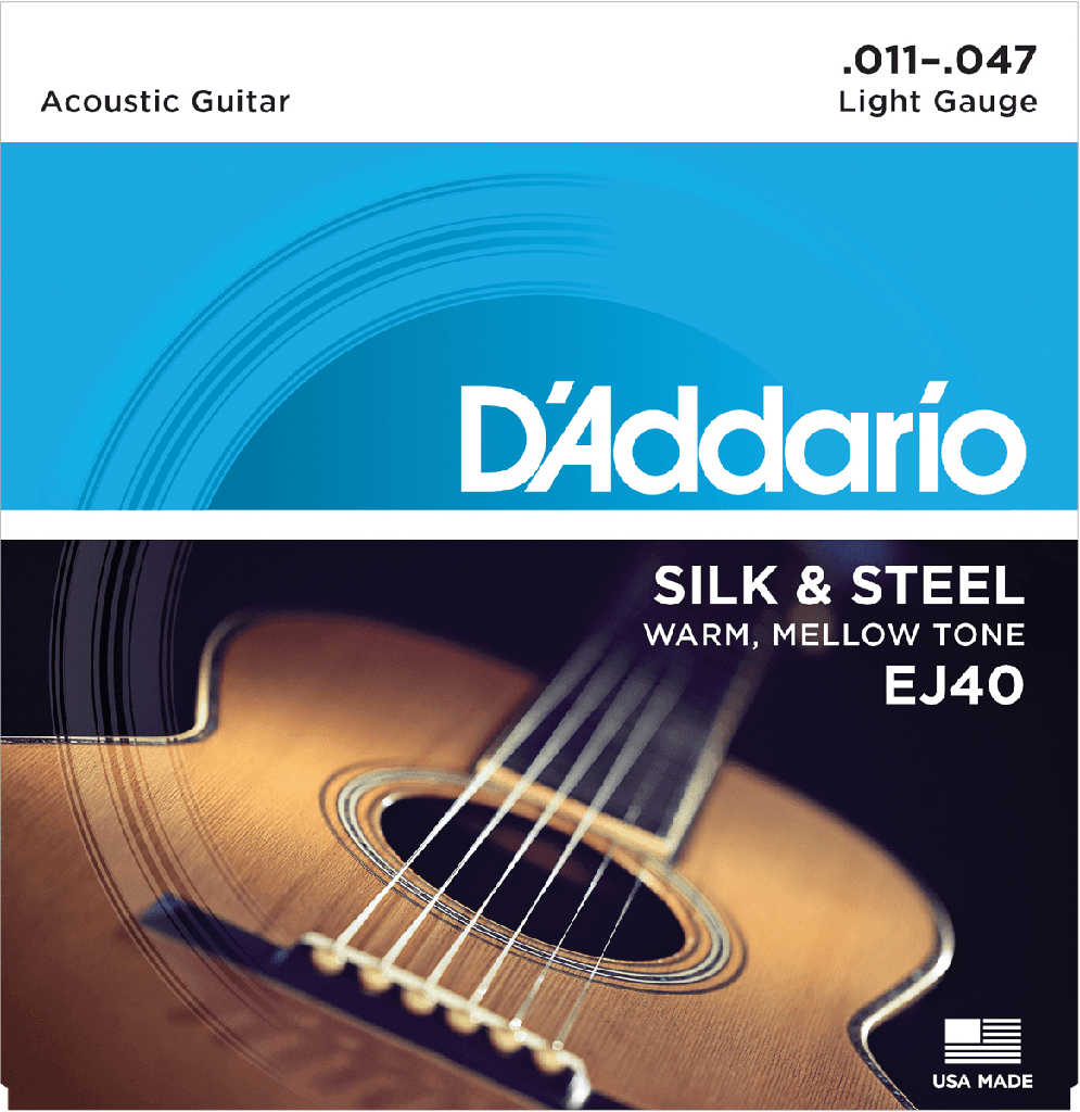 Snaren Silk & Steel Akoestische Gitaar (Set 11-47 light)