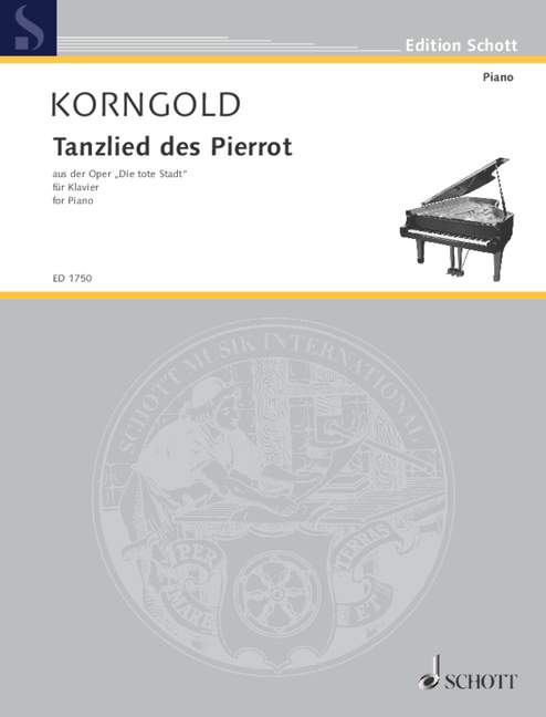 Tanzlied des Pierrot, Op.12 aus Die tote Stadt