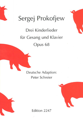 3 Kinderlieder, Op.68