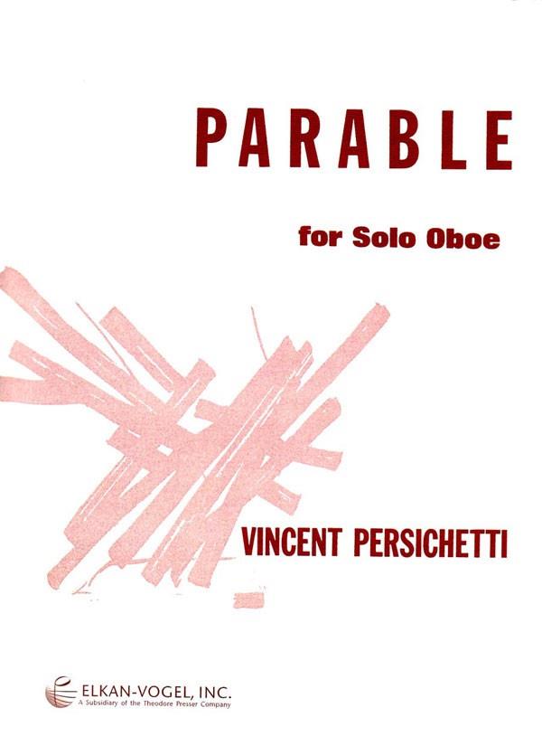 Parable III for solo oboe, Op.109