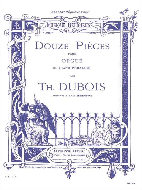 12 Pièces pour orgue