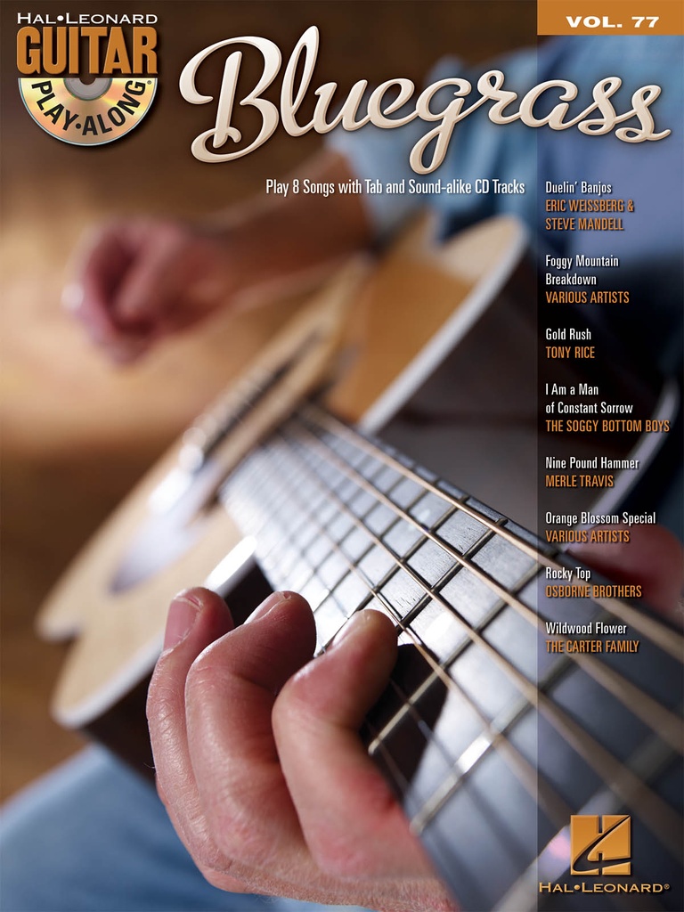 Guitar Play-Along - Vol.77: Bluegrass