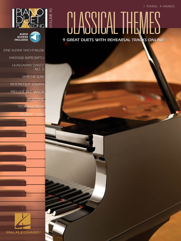 Piano Duet Play-Along - Vol.40: Classical Themes