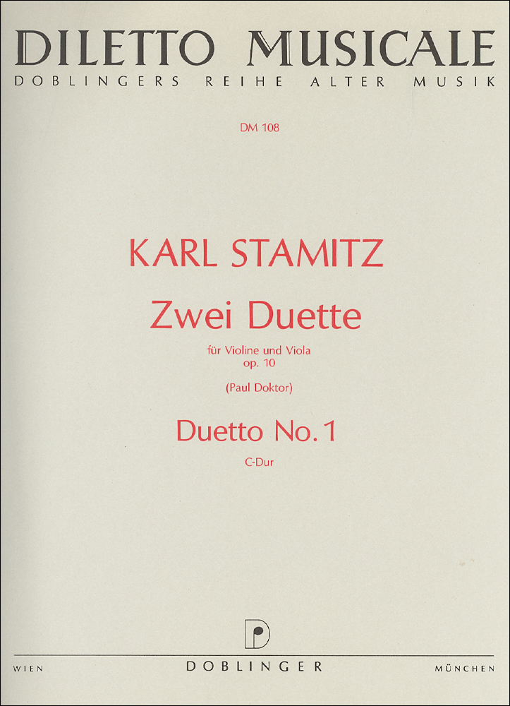 2 Duette, Op.10 - No.1