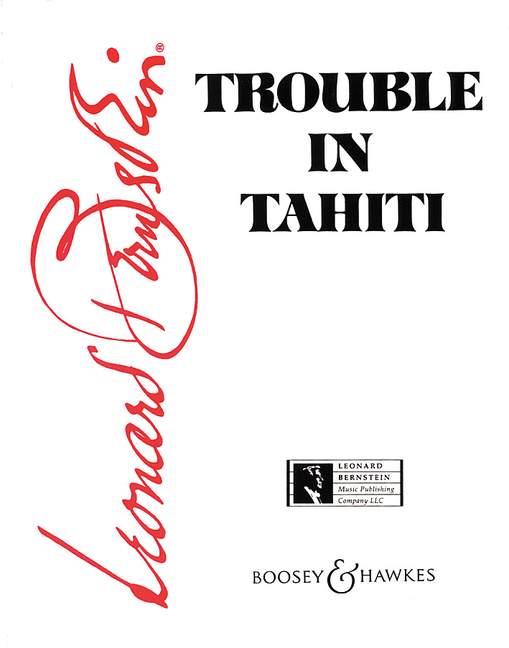 Trouble in Tahiti (Vocal score)