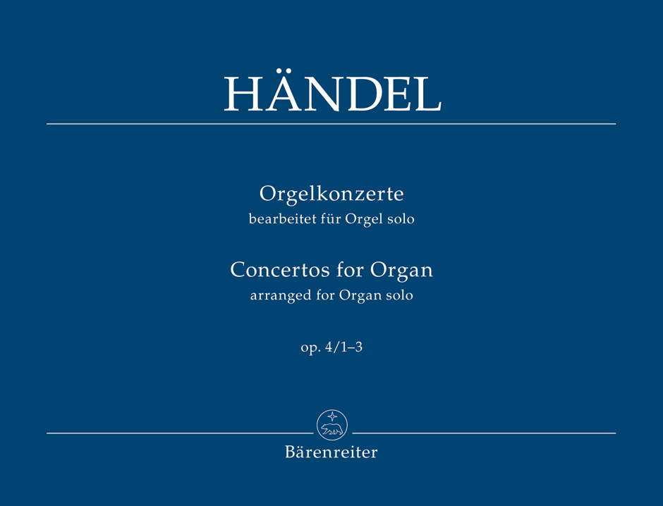 Organ Concertos, Op.4 (1-3) für Orgelmanualiter oder Cembalo