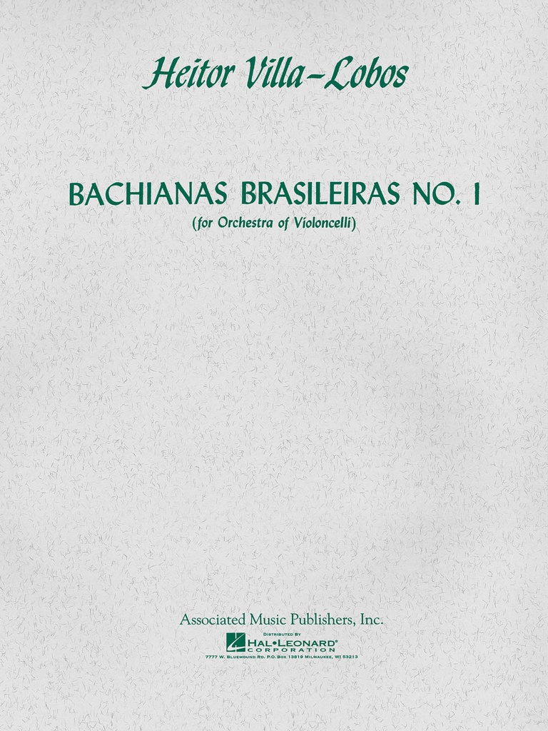 Bachianas Brasileiras No.1 (Parts)