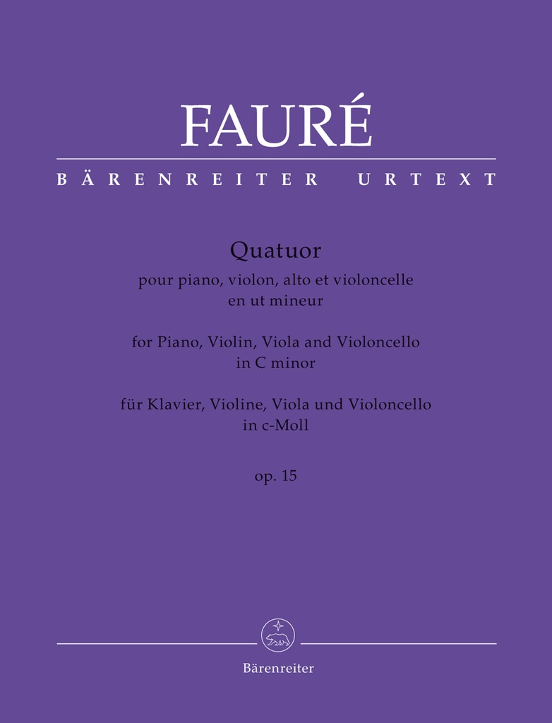 Quatuor, Op.15