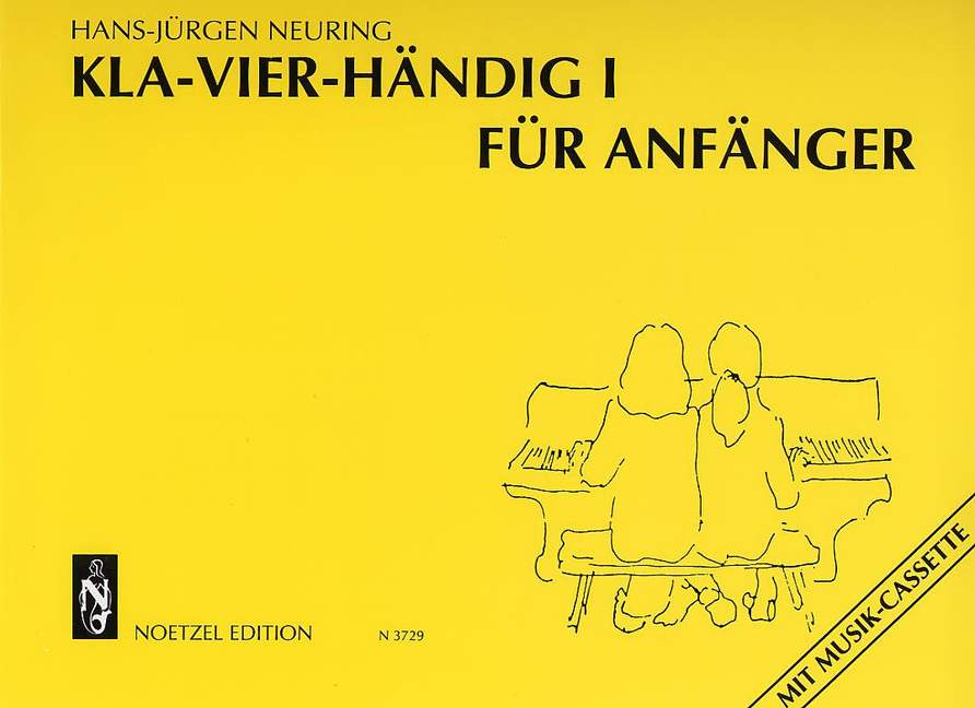 Kla-vier-händig I für Anfänger