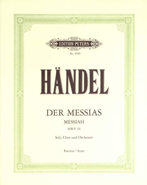 Der Messias, HWV.56 (Full score)