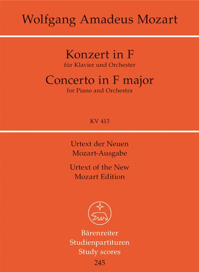 Concerto No.11 F major, KV.413 (Taschenpartitur)