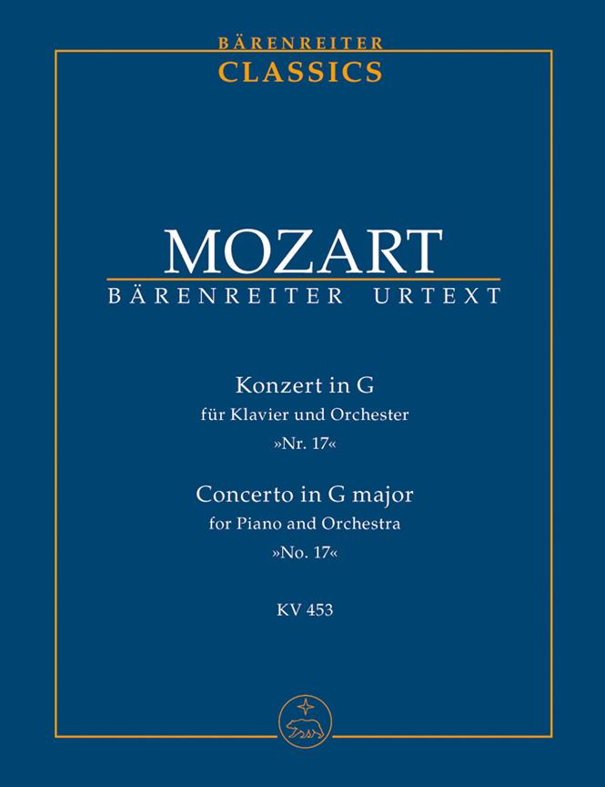 Concerto No.17 G major, KV.453 (Taschenpartitur)