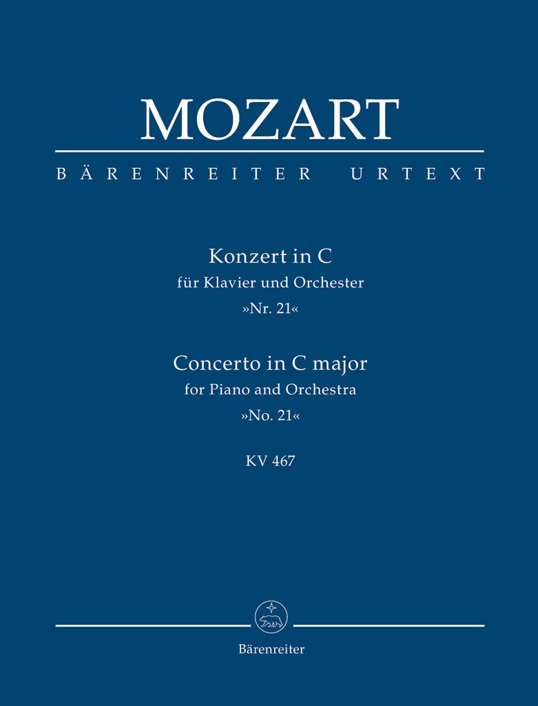 Concerto No.21 C major, KV.457 (Taschenpartitur)