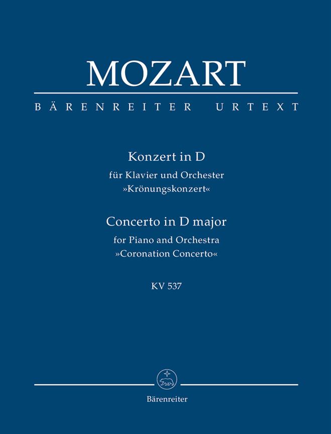 Concerto No.26 D major, KV.537 (Taschenpartitur)