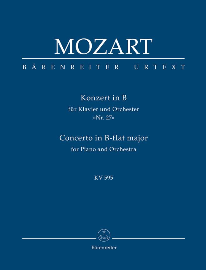 Concerto No.27 B major, KV.595 (Taschenpartitur)