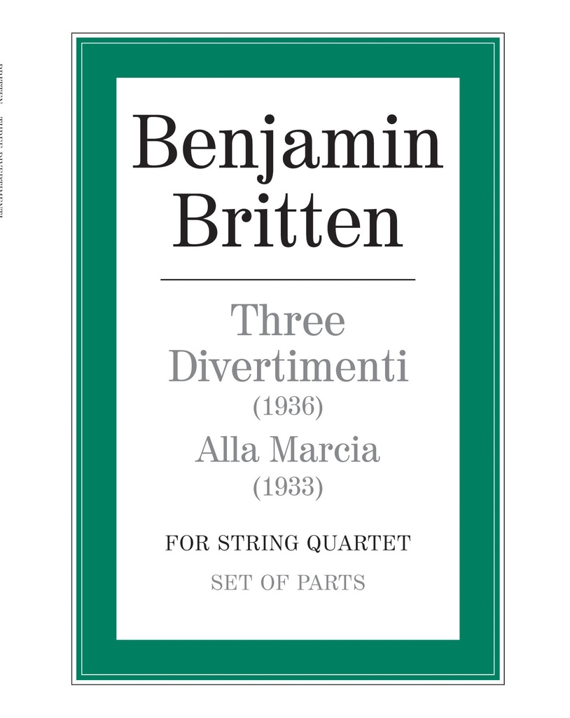 3 Divertimenti and Alla Marcia (Parts)