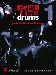 Real Time Drums Basic Method for Drumset - Vol.1 (English)