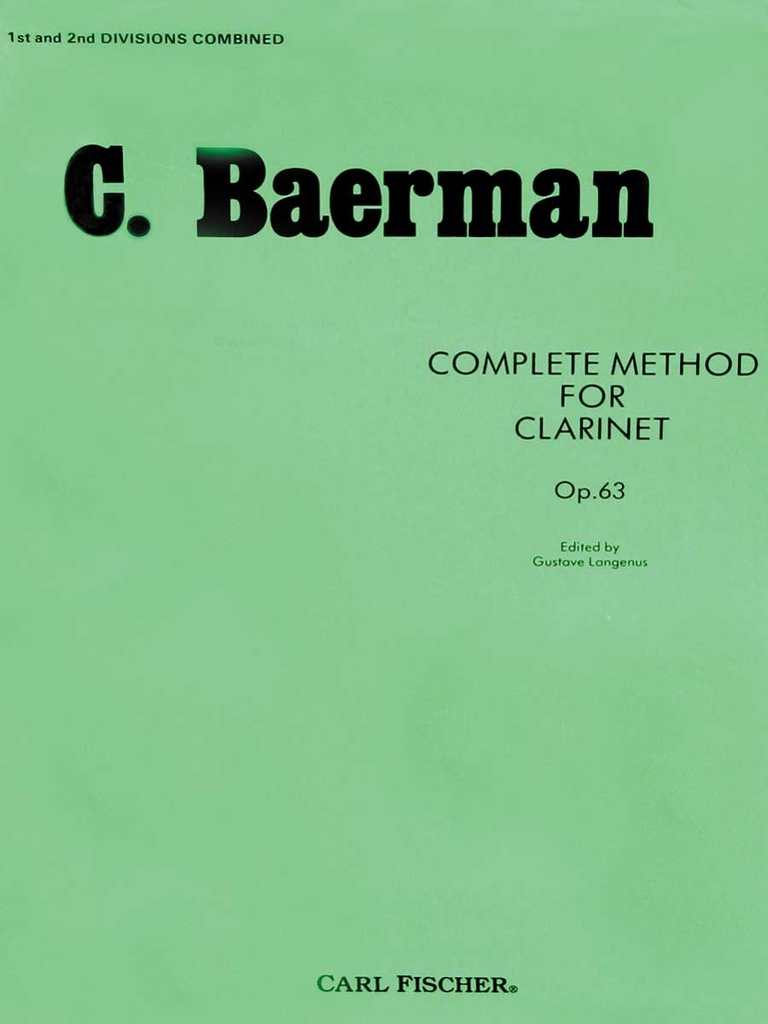 Complete Method, Op.63 (Vol.1 & 2 combined)