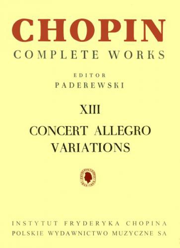 Concert Allegro, Variations