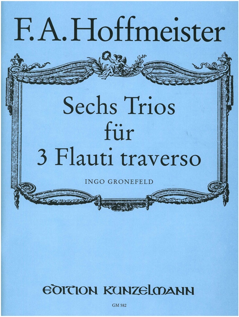 6 Trios für 3 flauti traverso