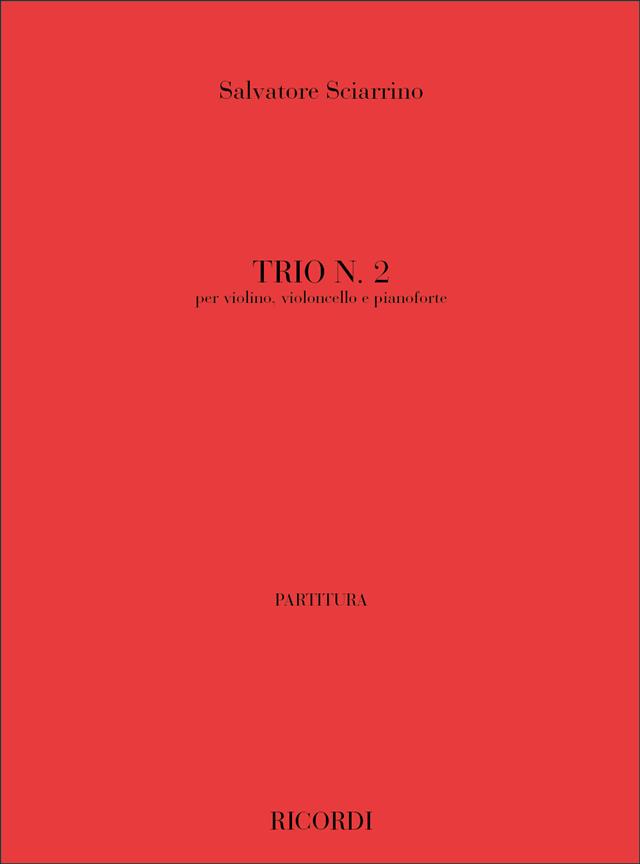 Trio No.2 per violino, violoncello e pianoforte (Partitura)