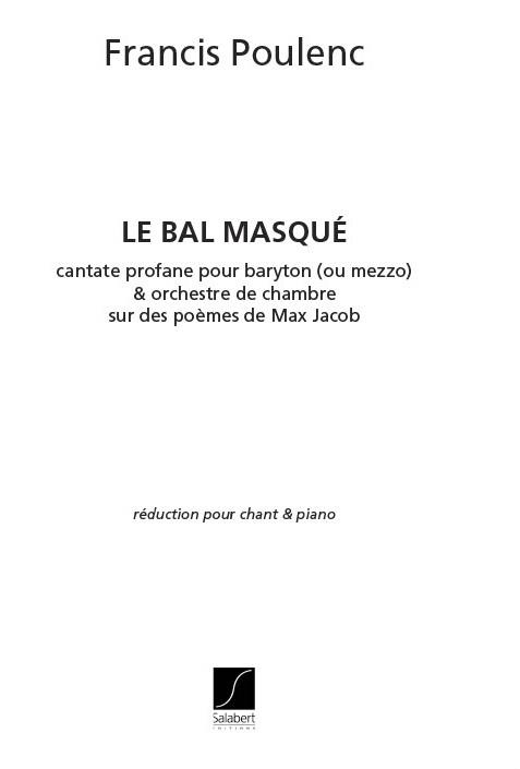 Le Bal Masqué