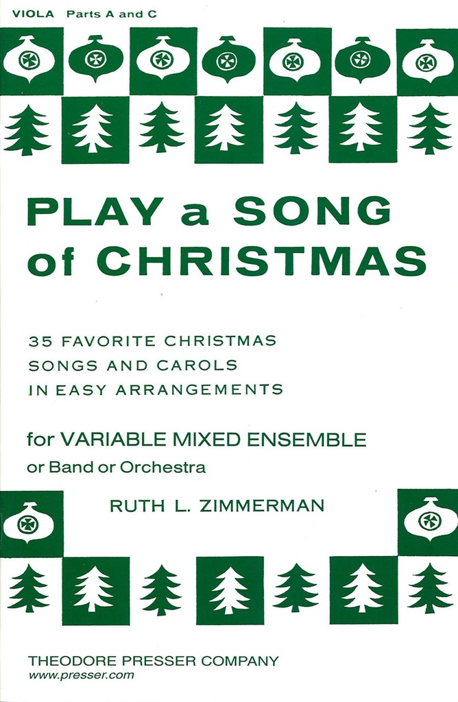 Play a song of Christmas - Viola