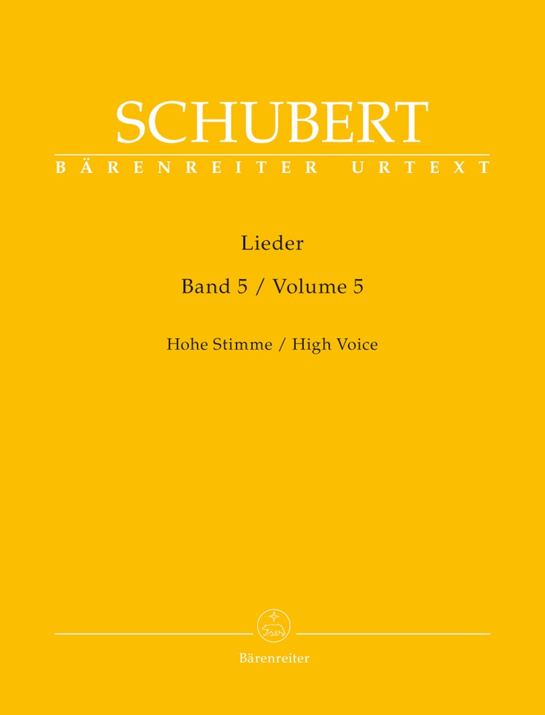 Lieder - Vol.5 (High voice)