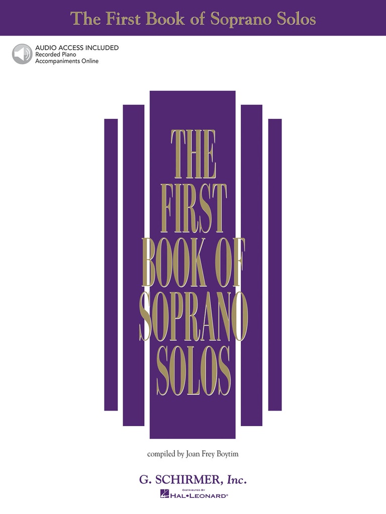 The First Book of Soprano Solos (Book & cd's)