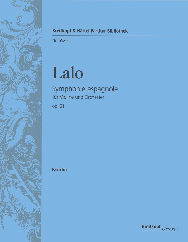 Symphonie espagnole, Op.21 (Full score)