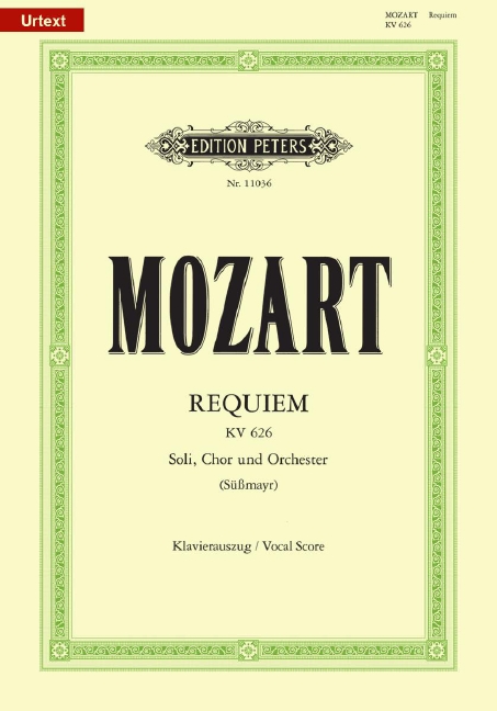 Requiem d-Moll, KV.626 (Piano reduction)