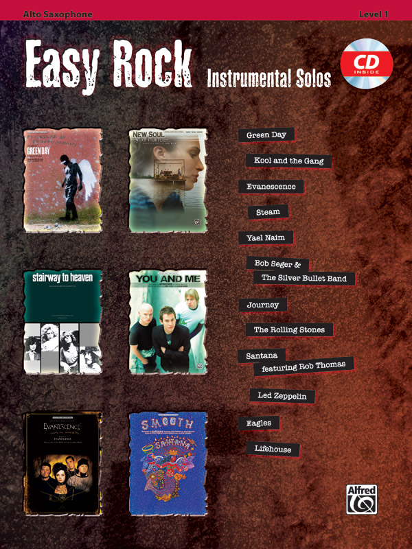 Easy rock instrumental Solos - Level 1