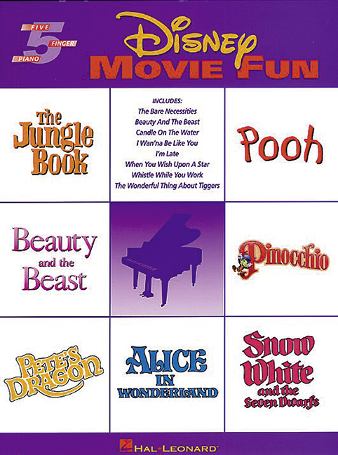 Disney Movie Fun (5-Finger piano)