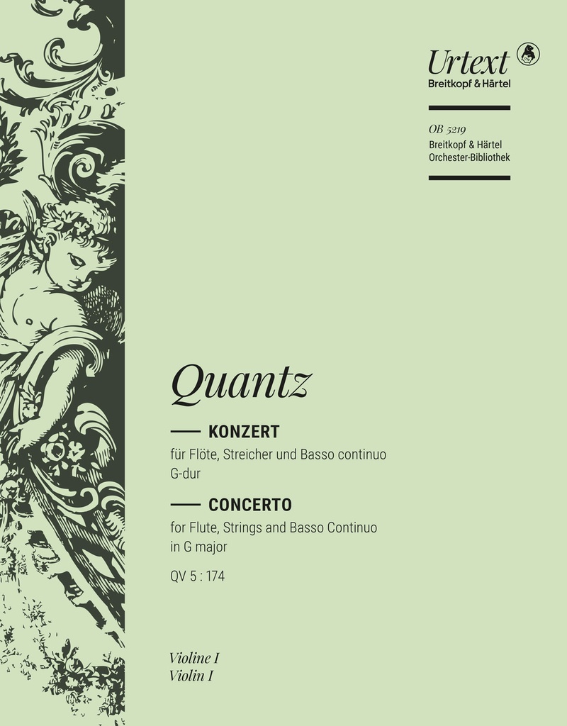Flute Concerto in G major QV 5:174 (Violin 1)