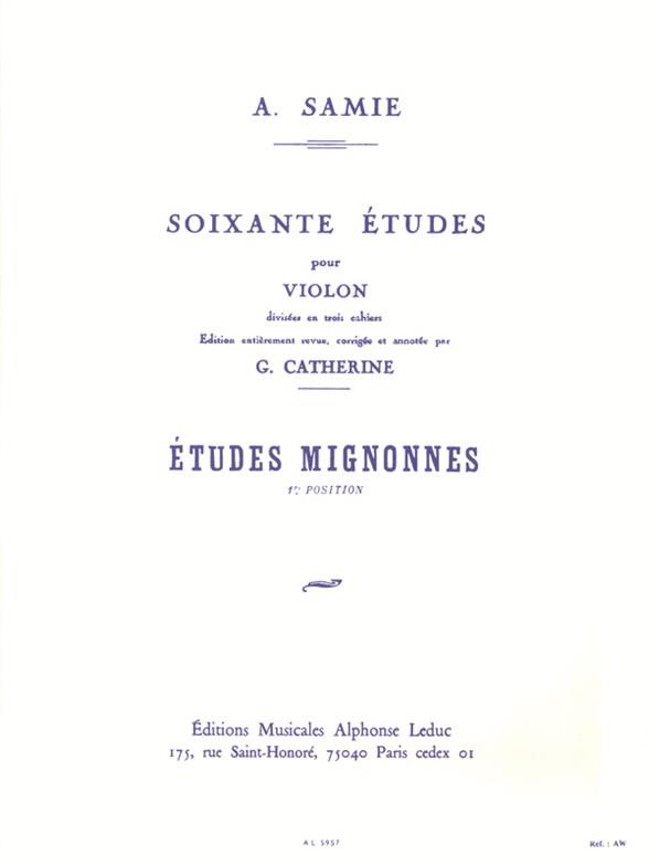 Etudes Mignonnes