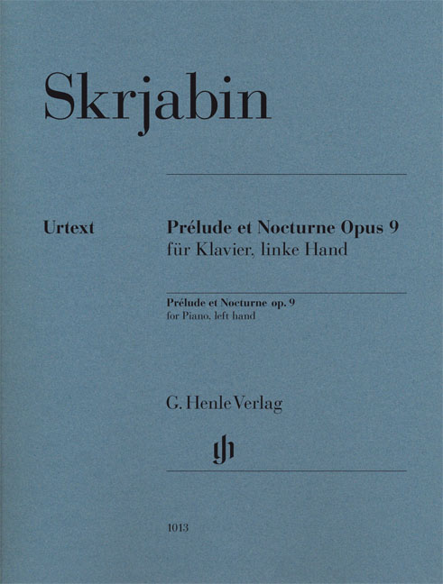 Prélude et Nocturne, Op.9