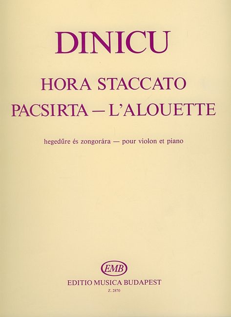 Hora staccato, L'alouette