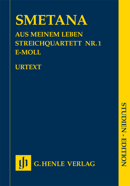 Streichquartett Nr.1 e-moll (Aus meinem Leben) (Study score)