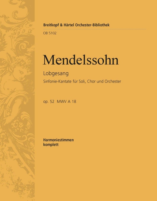 Hymn of Praise, MWV.A 18, Op.52 (Wind parts)